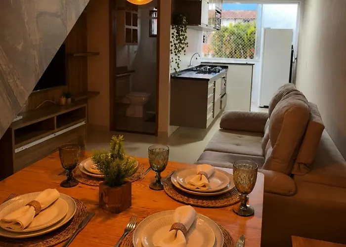 Apartamento Duplex Maranduba Vile II - 5 Minutos Do Mar Ubatuba